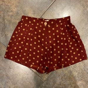 beautiful polka dot shorts